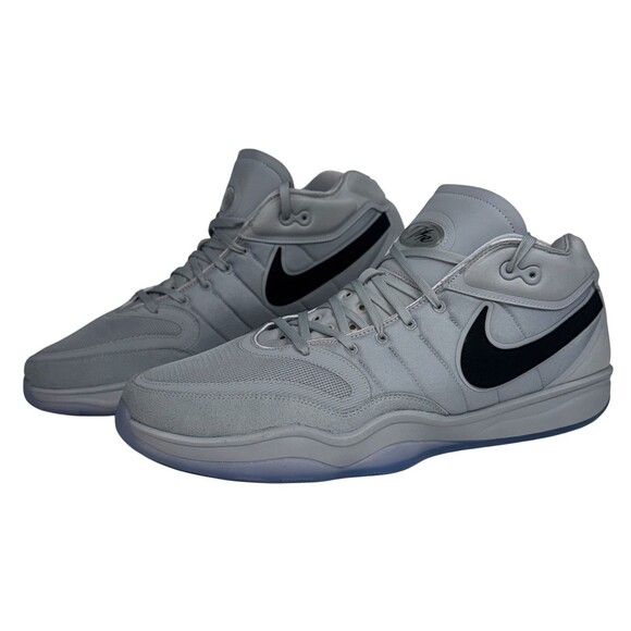 Nike Air Zoom GT Hustle 2 TB Size 14.5 Gray Basketball Sneakers Shoes Big Tall main image 3